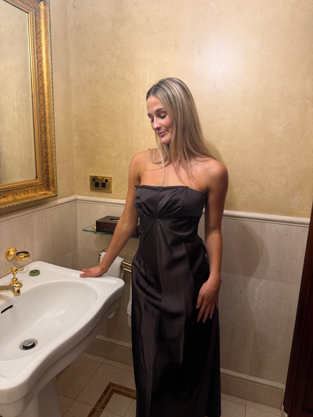 Vintage Expresso Dress