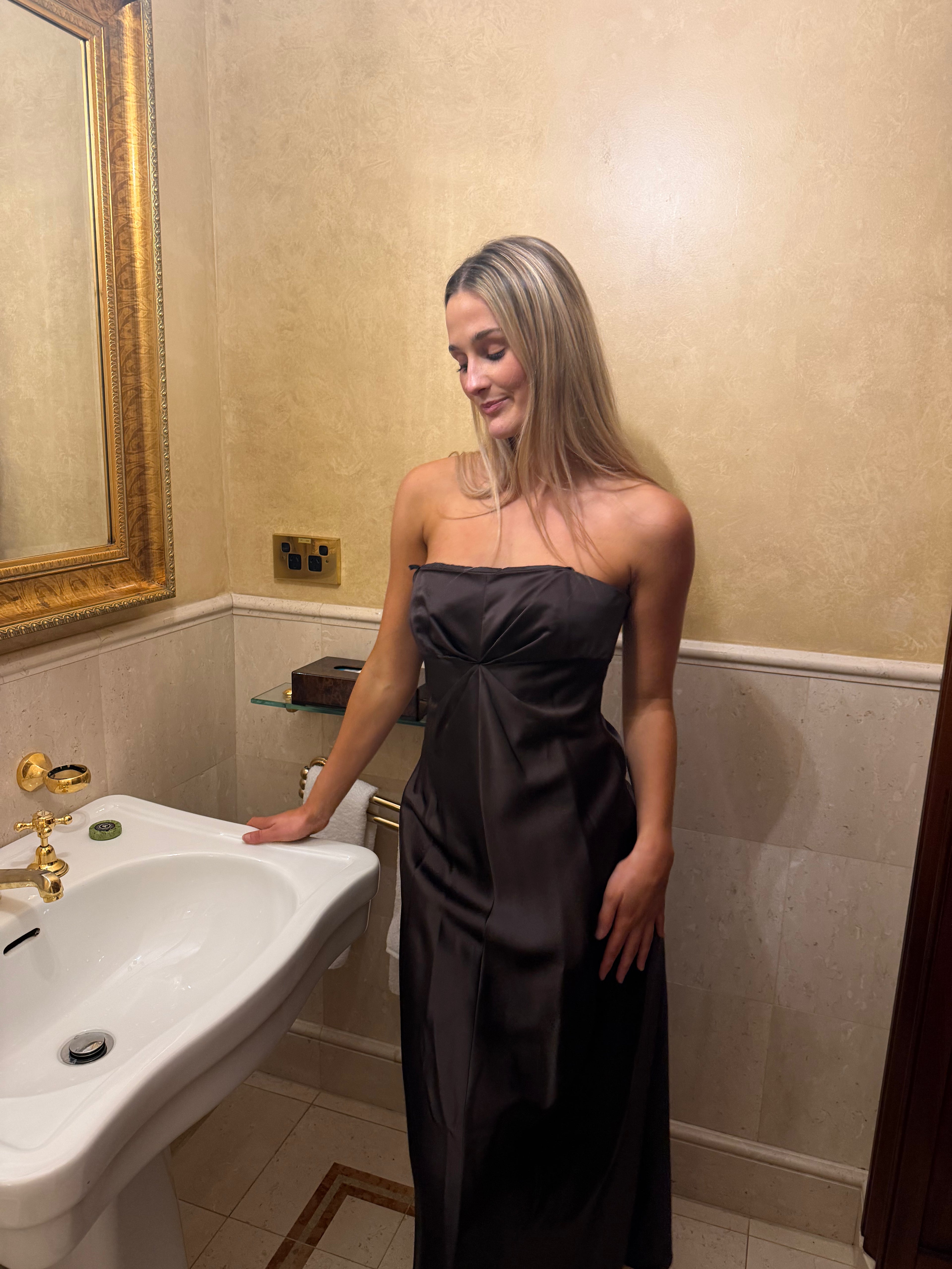 Vintage Expresso Dress