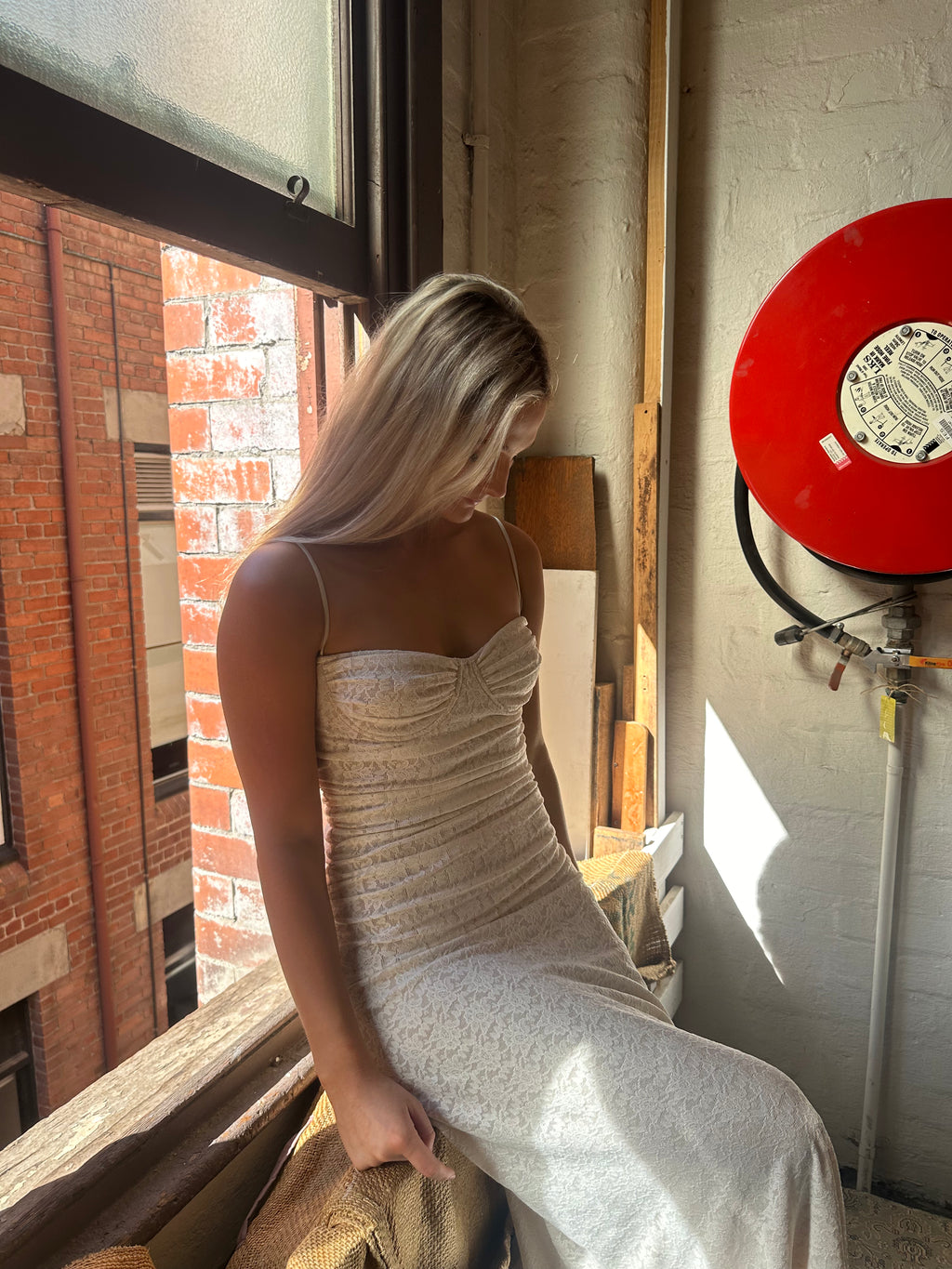 Camille Maxi White