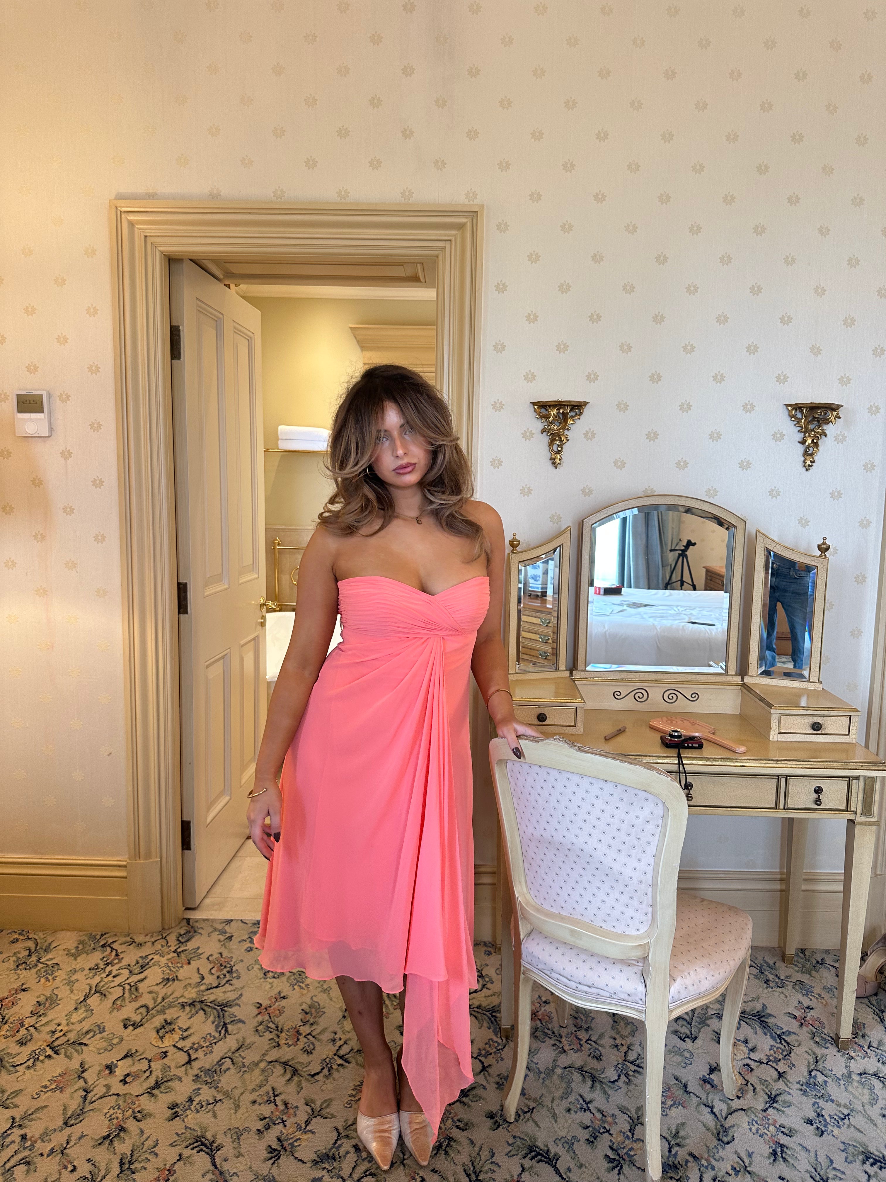 Vintage Daphne Midi Coral