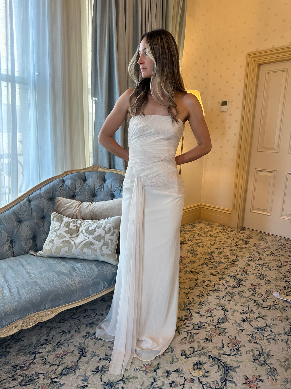 Vintage Paloma Dress Champagne